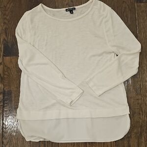 Jcrew Collection Women's Off-White Long Sleeve Blouse